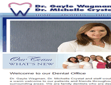 Tablet Screenshot of dentalchicks.com